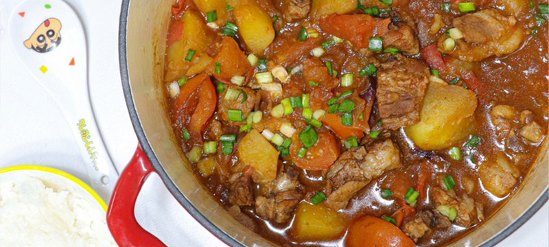 土豆焖排骨1